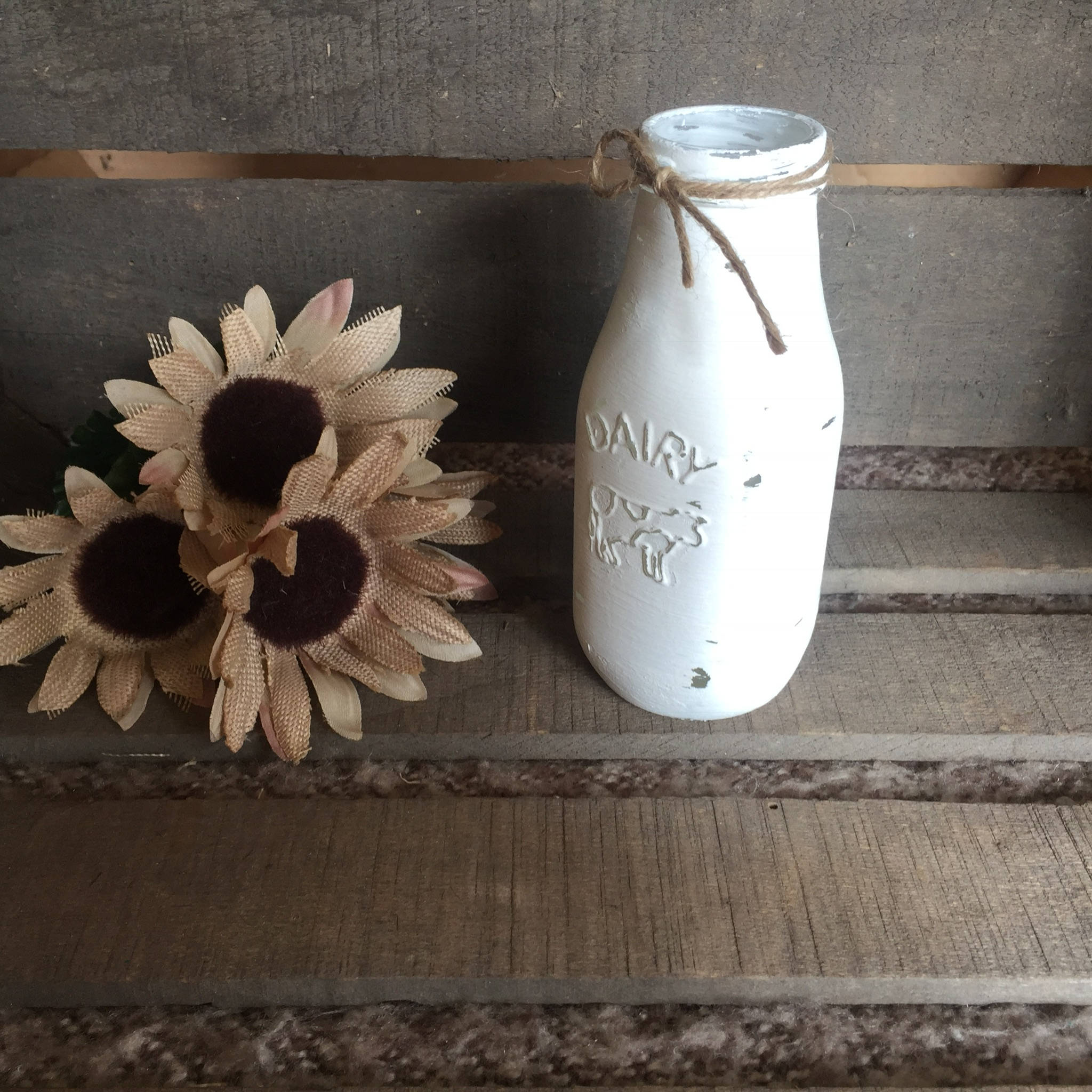 Small Rustic White Dairy Milk Jug, Glass Dairy Bottle ... Small Rustic White Dairy Milk Jug, Glass Dairy Bottle
