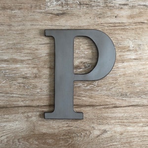 Rustic Gray Letters, Wall Decor, Distressed Initial Letters, Farmhouse Decor, A,B,C,D,E,F,G,H,I,J,K,L,M,N,O,P,Q,R,S,T,U,V,W,X,Y,&,Z, Grey image 5