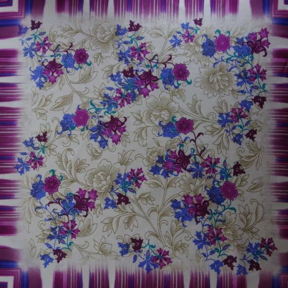 Larioseta COMO Silk Twill Scarf 27" made in Italy… - image 3