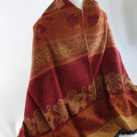 Couture TORRENTE Paris Boutique Woven Scarf Wrap … - image 6