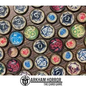 ARKHAM HORROR the cardgame token (unofficial product)