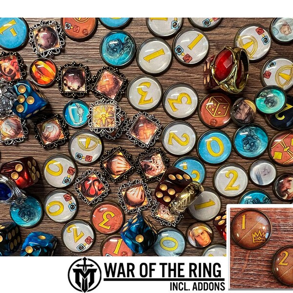 WAR of the RING Token Sets (unofficial product)