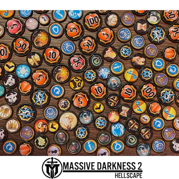 MASSIVE DARKNESS 2 token (unofficial product)