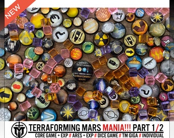 Token del juego TERRAFORMING MARS (producto no oficial) PARTE 1
