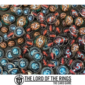 The Lord of The Rings: The Card Game Token Sets (unofficial product)
