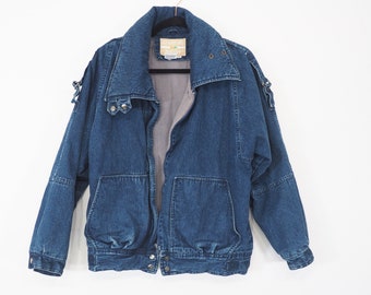 vintage jean jacket outfit