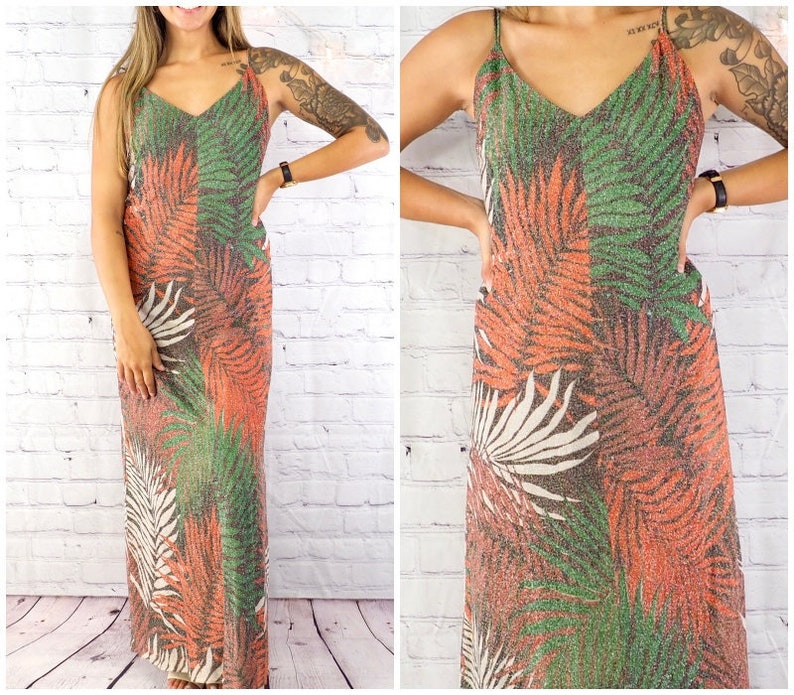 maxi dress 70s