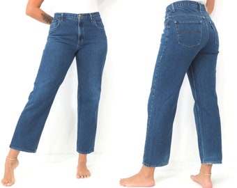 90s Vintage Cimarron Straight Leg Jeans High Waisted Regular Fit Women's Size 12