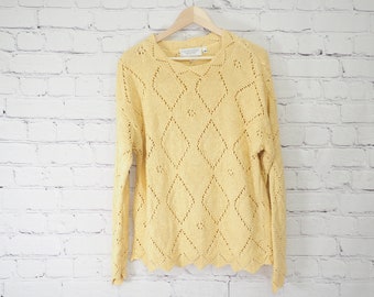 Women Yellow Sweater - Etsy