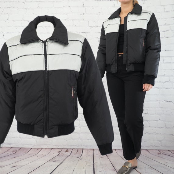 80s VINTAGE SKI JACKET/ Vintage Insulated Ski Jack