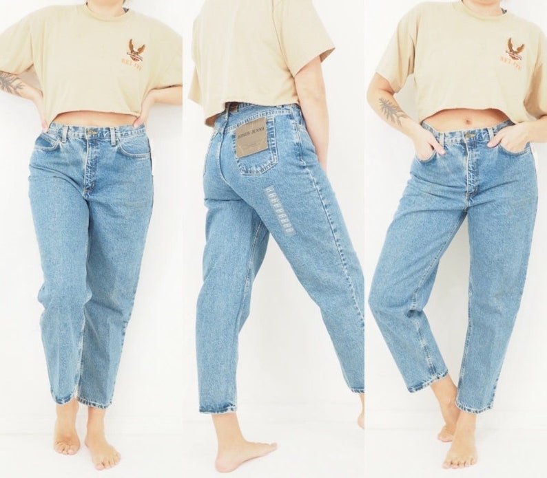 Vintage Jones Jeans Women's Jeans High Waisted Relaxed Fit Size 14 Waist 34 image 8