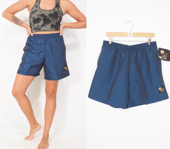 90s Vintage Windbreaker Shorts Beach 
