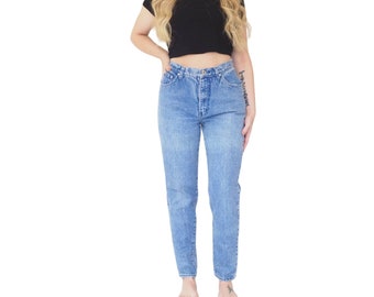 90s Vintage LA Blues High Waisted Slim Fit Ankle Crop Women's Size 4 27 Waist