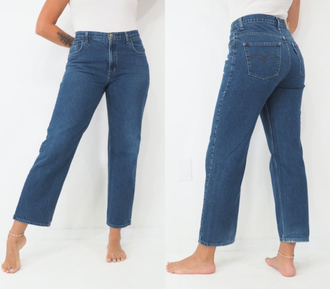 90s Vintage Cimarron Jeans High Waisted Regular Fit - Etsy