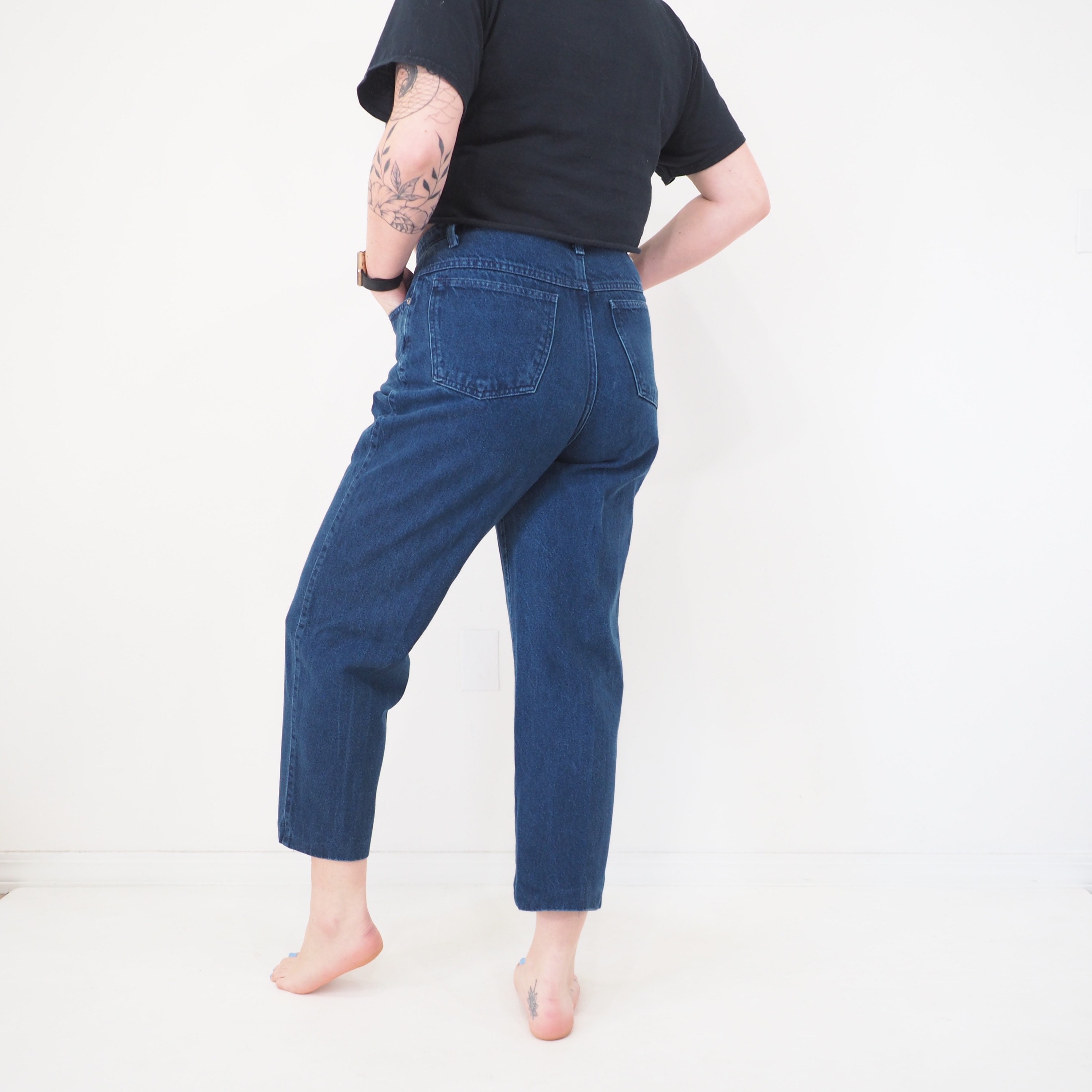 80s Vintage Sasson Jeans High Waisted Relaxed Fit - Etsy
