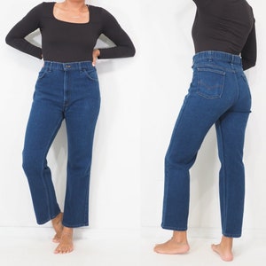 80s Vintage Levis Blue Tab Jeans High Waisted Regular Fit Straight Leg ...