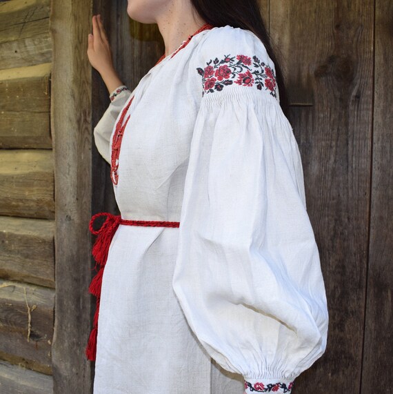 Ukrainian vyshyvanka, Vintage Ukrainian dress, ukr