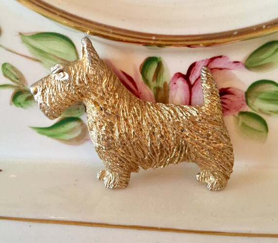 Westie//Scotty Perro Broche Regalo