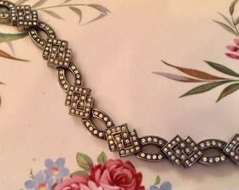 Bracelet Bracelets for Women Crystal Bracelet for Bride Wedding Jewellery Vintage Jewelry Estate Jewellery Gifts for Her Gifts for Wife