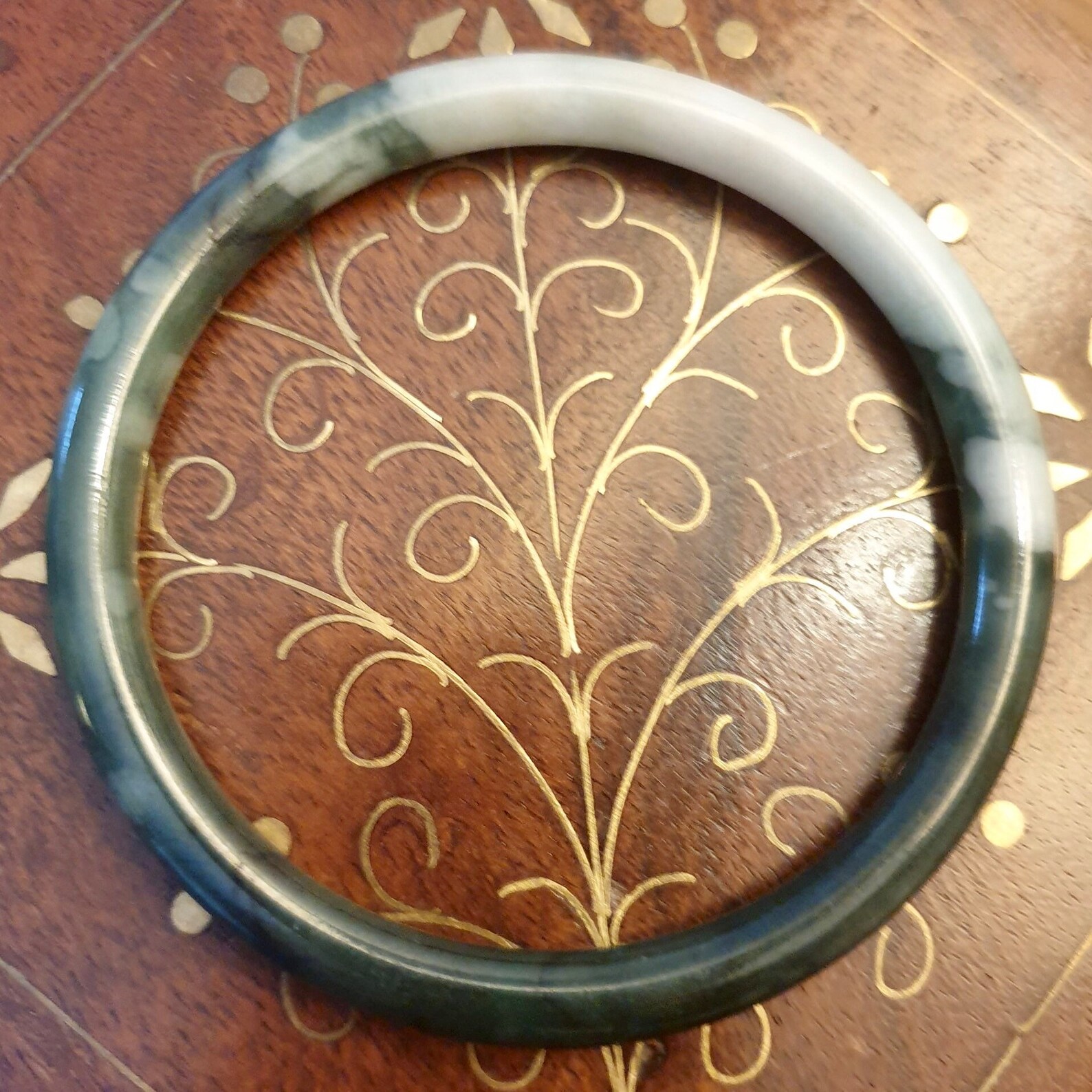 Vintage Jade Bangle Real Jade Bracelet Natural Jade Bangle | Etsy