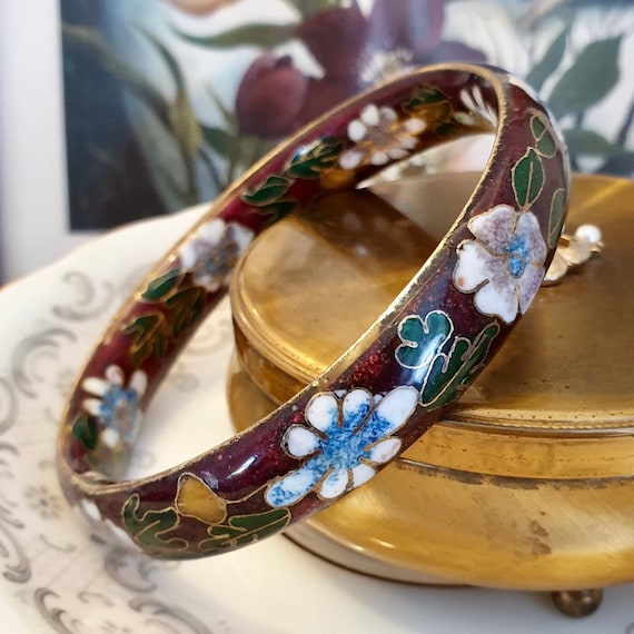 Enamel bangles deals