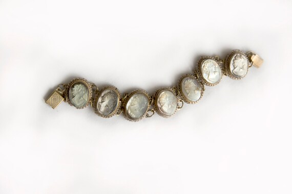 Antique Cameo Bracelet, Antique Bracelet, Cameo Je