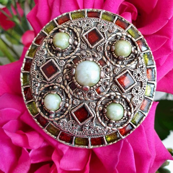 Buy Miracle Brooch Vintage Brooch Scottish Brooch Celtic Brooch Large Brooch Pin Vintage Jewelry Estate Jewellery Online in India Etsy