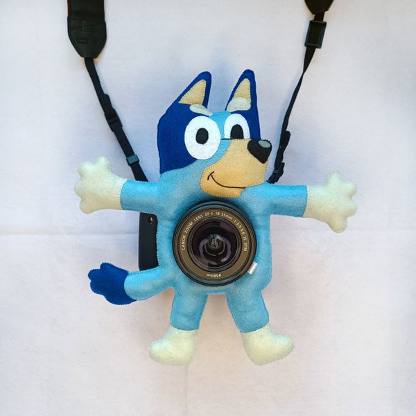 Camera buddy Photography accessory Camera lens buddy Photographer helper Camera accesory Felt Bluey Photo helper Camera gift Bluey