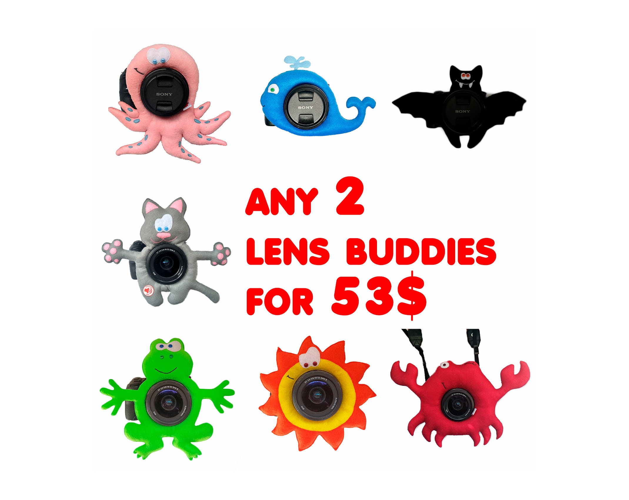 Camera Lens Buddy Shutter Buddies Photography Accessory Etsy