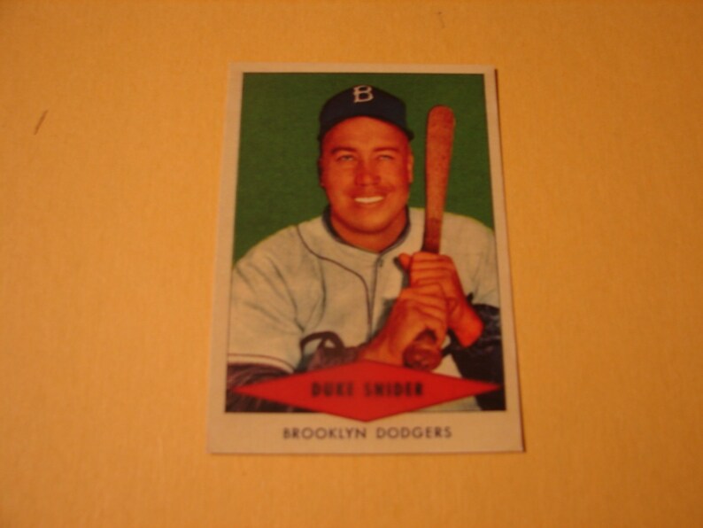1954 Red Heart Duke Snider Reprint Card