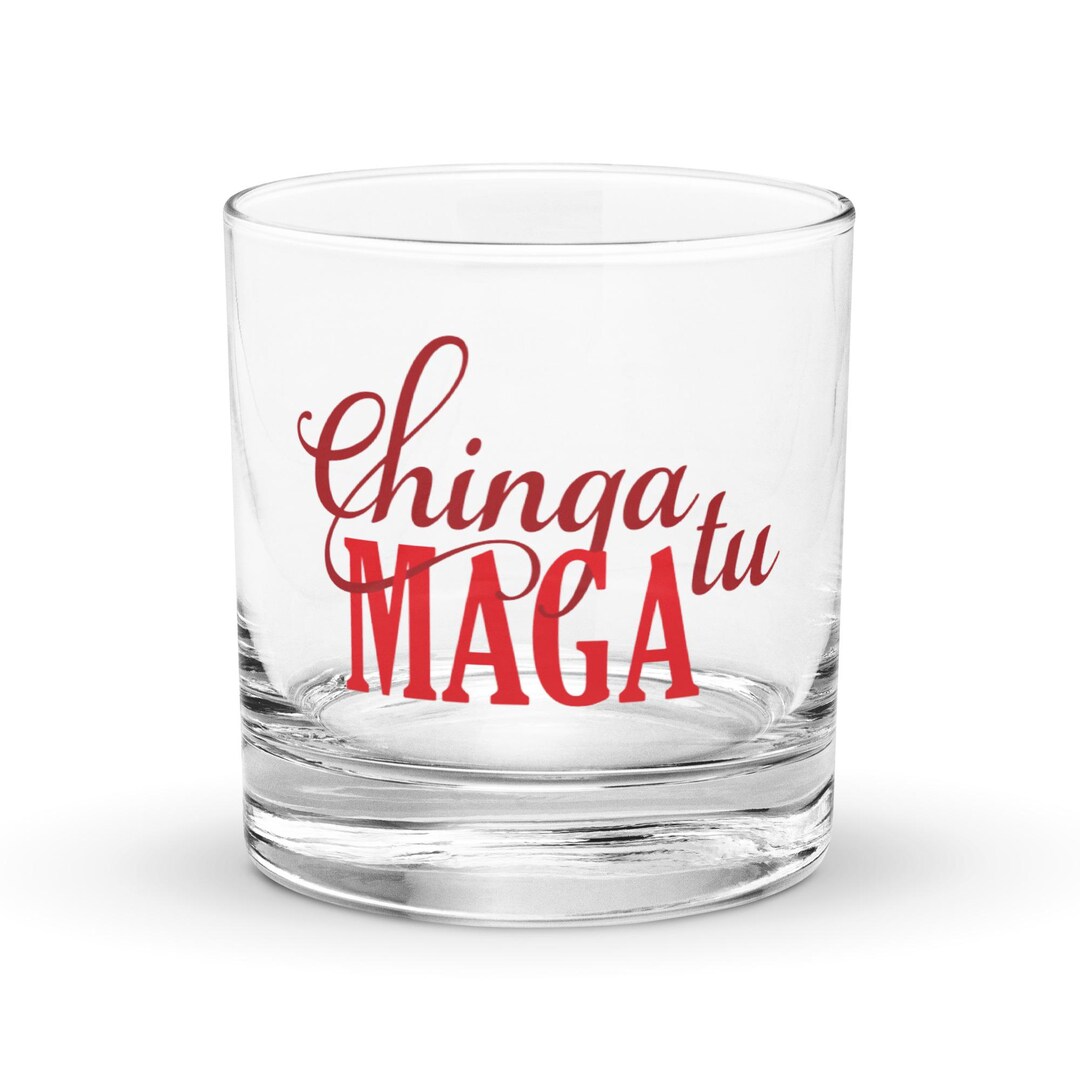 Chinga Tu Maga - Rocks / Highball / Cocktail Glass - Etsy