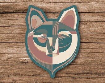 Bear-Yote-Wolf Vinyl Sticker