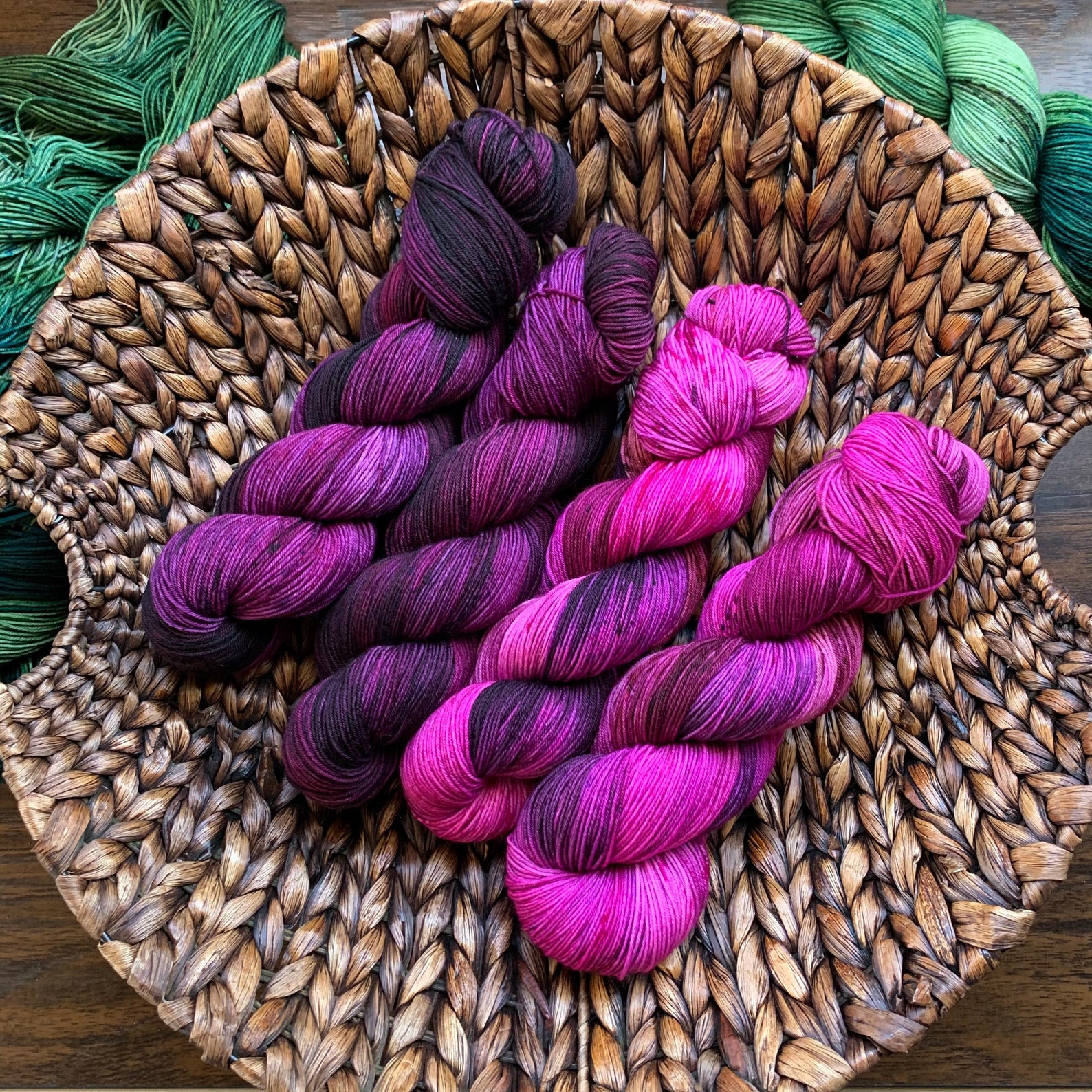 Wild Berry II SIX Skein Yarn Set Shawl or Sweater Kit Sock Etsy