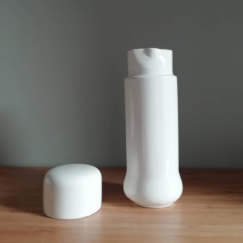 China Jug with lid. Contemporary lidded Jug. Designer Milk image 1