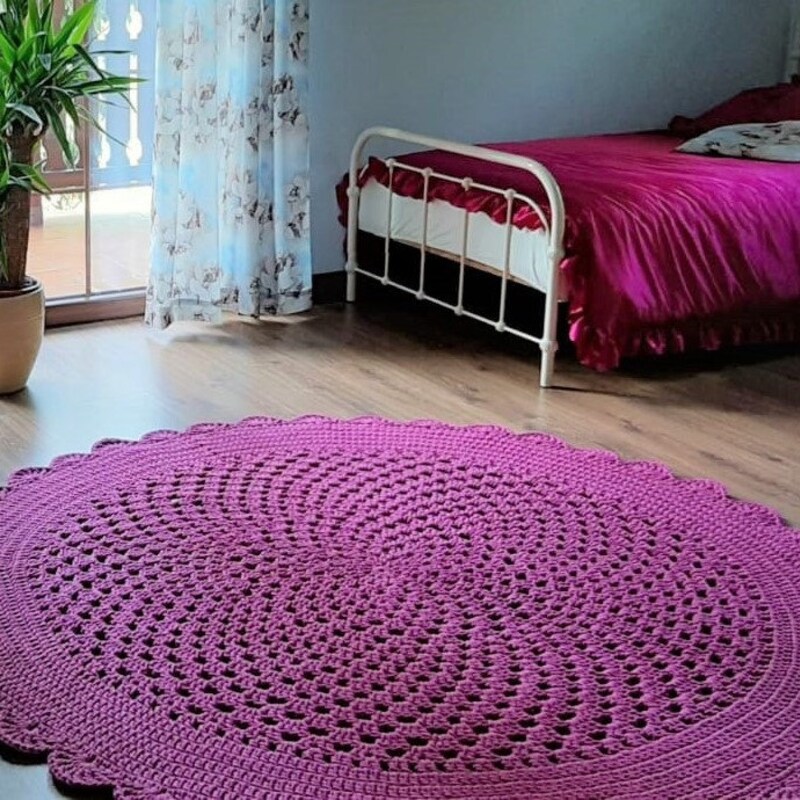 Doily Rug - Etsy