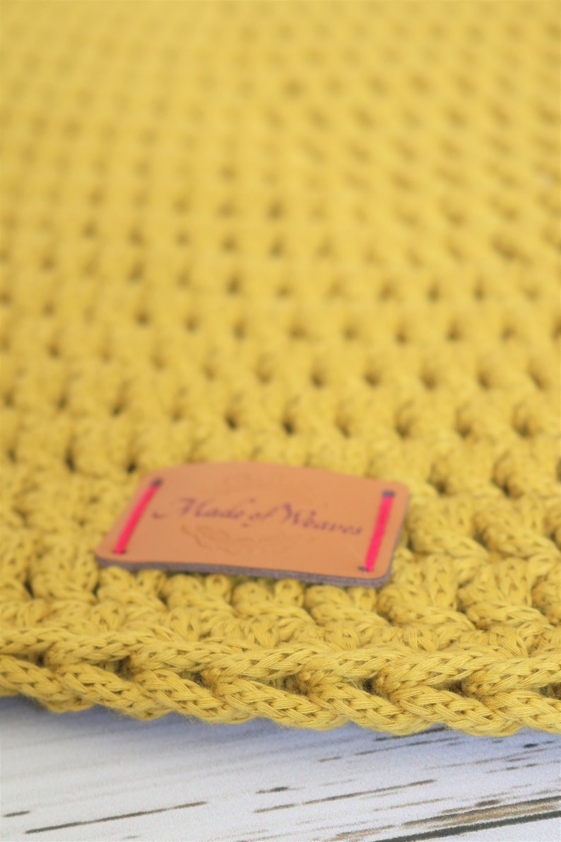 Modern Mustard Yellow Round Rug Round Area Rug Nursery Rugs Etsy