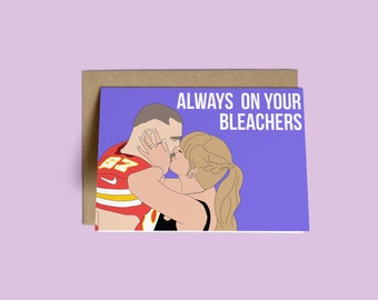 Birthday Card Taylor Swift Travis Kelce You Belong with Me | Anniversary Love Swiftie Card for her valentines taylor swift fan merchandise