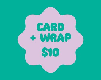 CARD + WRAP FOR 10