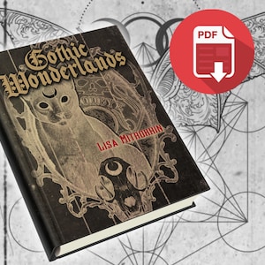 Libro de colorear para adultos // País de las maravillas góticas