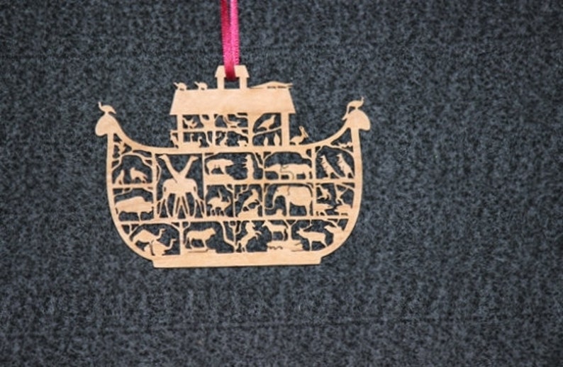 noah's ark ornament image 1