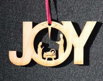 joy with manger