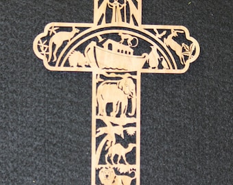 Noahs ark cross