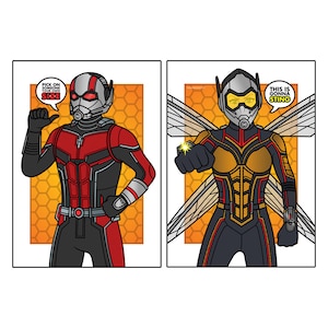 Ant-Man i Osa - wydruki A5