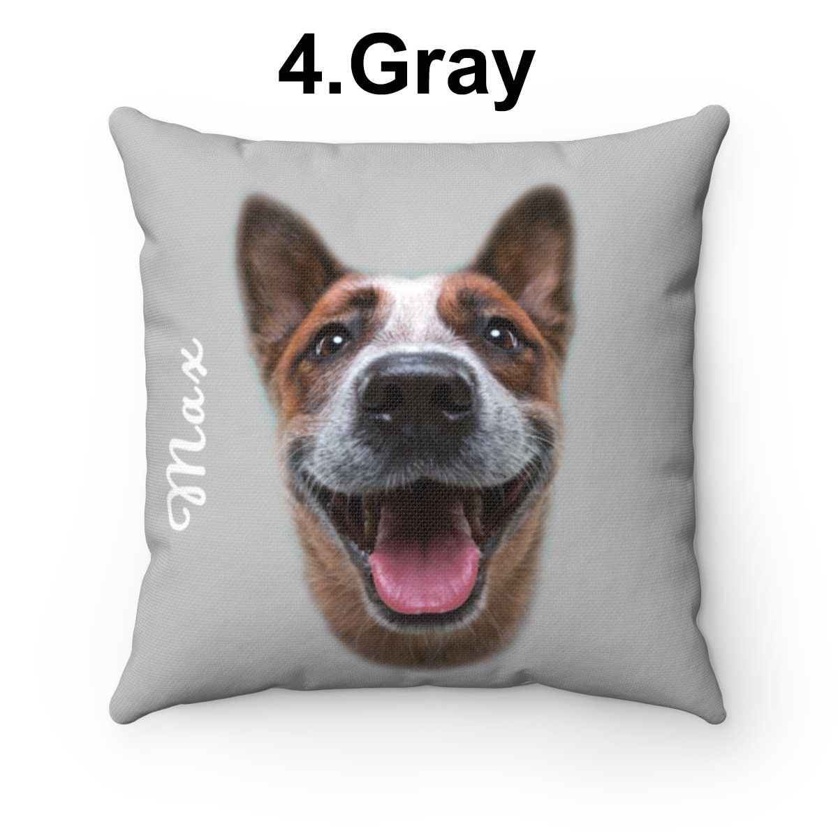 Custom Pet Pillow Pet Photo Pillow Personalized Pillow Etsy