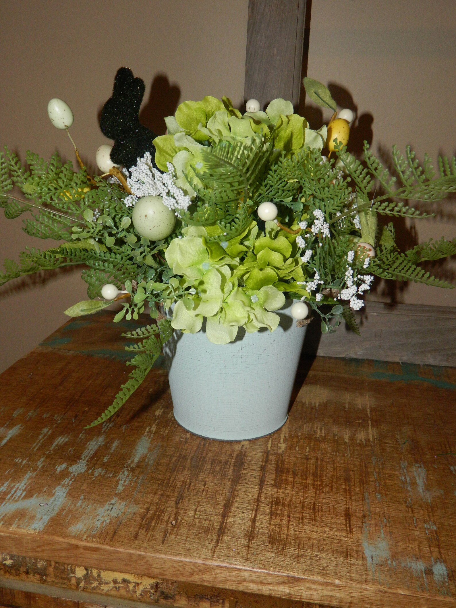 Easter Spring Centerpieceeaster Tabletop Decorfarmhouse Etsy