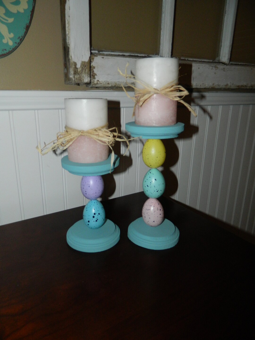 Easter Candle Holderseaster Candle Standseaster Tabletop Decoreaster