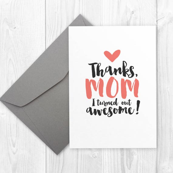 Joyful Birthday printable card for mother - Owing Mother I Became Out Amazing - printable birthday card for mother, thank on your own card for mum photo relating to Birthday Cards for Mom Printable identify Joyful Birthday printable card for mother - Owing Mother I Became Out Wonderful - printable birthday card for mother, thank oneself card for mum