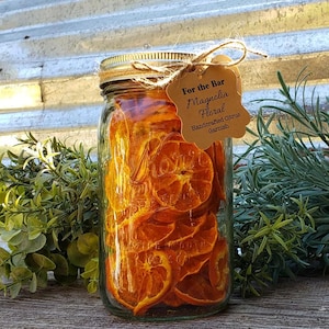 Dried Mandarin orange 40 dried orange slices, dried citrus gift, entertaining gift, housewarming gift