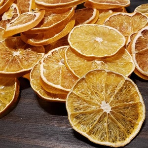 Dehydrated orange Approx. 1 POUND Bag Craft grade Orange Slices Dried oranges Holiday DIY Bulk orange slices for crafts