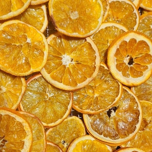 Dehydrated orange 1/2 POUND Bag Orange Slices Dried oranges mixology cocktail garnish food grade Bulk orange slices Holiday DIY
